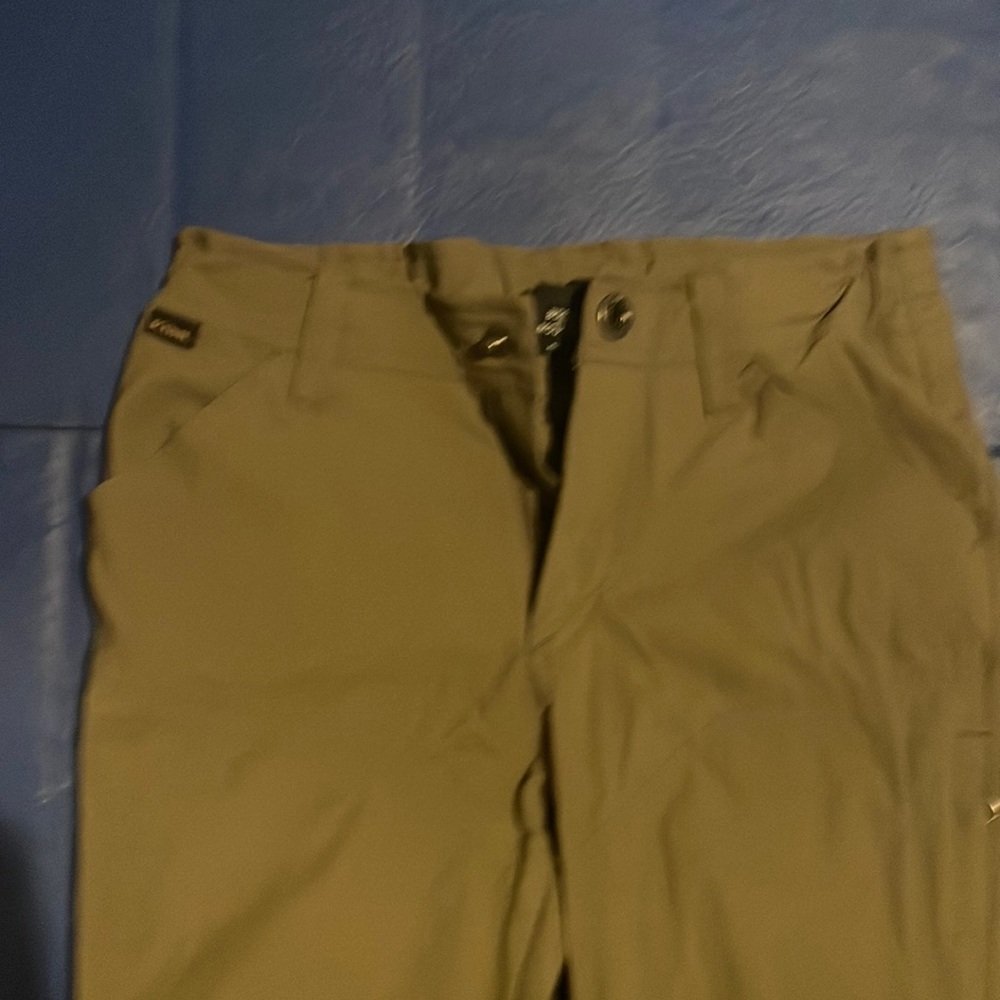 Boys nylon Kuhl hiking pants-brown